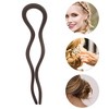 Unique Bargains U-shaped Hair Pin 4.92"x1.38" 1 Pc - 3 of 4