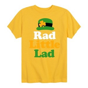 Boys' - Instant Message - St. Patrick's Day Rad Little Lad Short Sleeve Graphic T-Shirt - 1 of 4