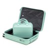 FONTOI 2 Pcs Luggage Sets 20 Inch Carry On Luggage With 14 Inch Cosmetic Case Carry On Suitcase Stylish Rolling Carry On Luggage With Wheels - 4 of 4