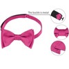 Allegra K Men's Solid Color Self-tied Formal Wedding Party Tuxedo Adjustable Bow Ties - 3 of 4