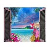 "Tropical Window to Paradise VII" Outdoor Canvas - 2 of 4