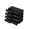 CAVINAS 6/8 Drawers Dresser for Bedroom,Modern Style Dresser with Free Handles for Kids Room,Living Room,Entry and Hallway,White/Black - 4 of 4