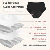 CARER Women’s Comfort Period Underwear, Mild Absorbency Period Briefs Day 50ml and Night 100ml - 2pk - 3 of 4