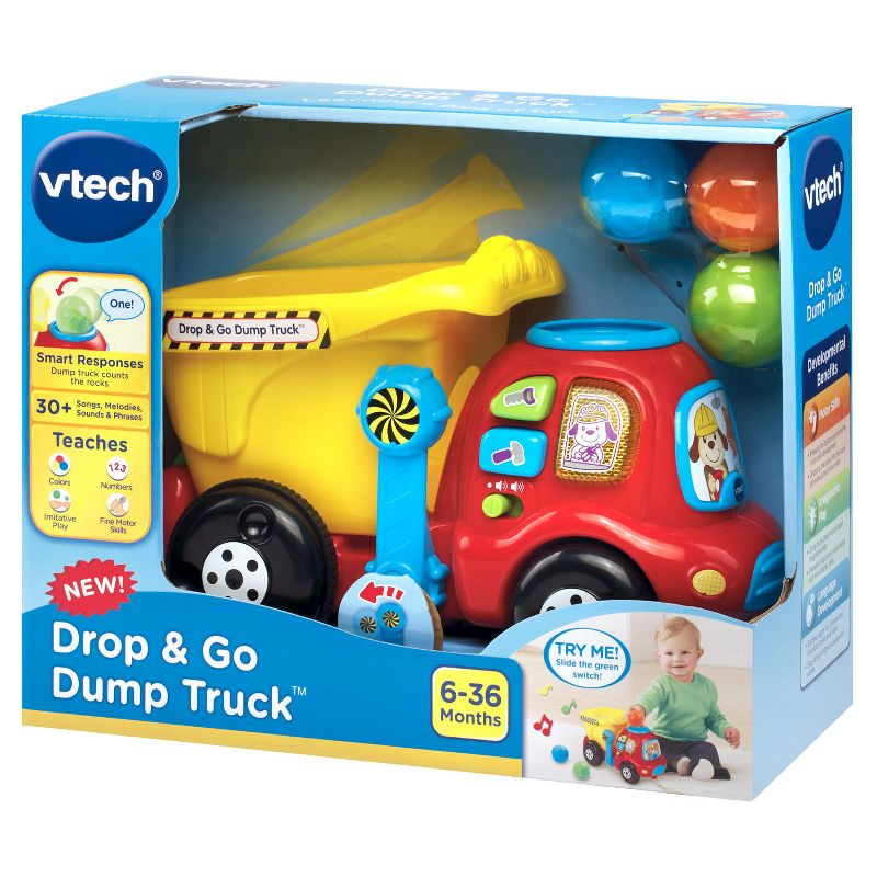 VTech Drop and Go Dump Truck, 3 of 14