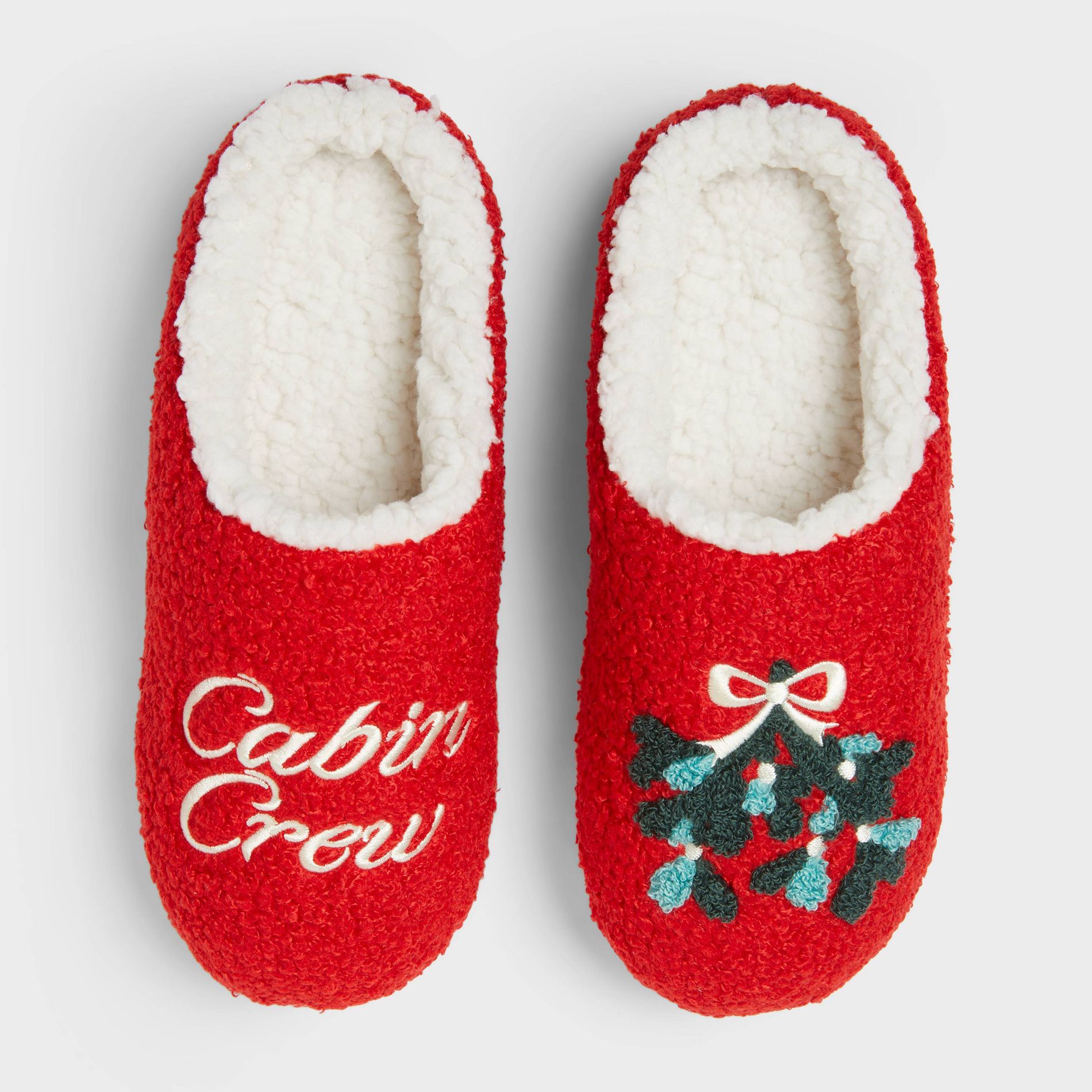 Adult Cabin Crew Scuff Slippers - Wondershop™ Red