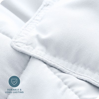 Full White Down Alternative Microfiber Comforter Set