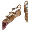 Women's Wo' Ella Wedge Sandal - Camel Threads - 3 of 3