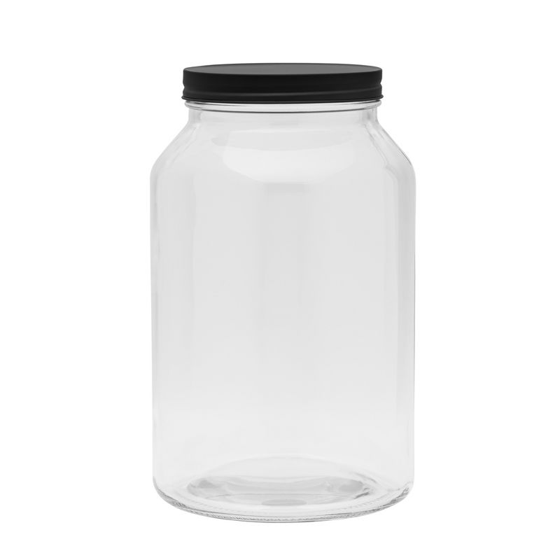 Amici Home Branson Glass Storage Jar, Airtight Food Storage, For Kitchen & Household, 1 of 6