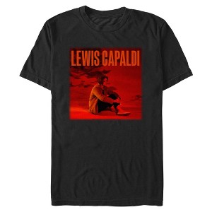 Mens Lewis Capaldi Red Sky Cover T Shirt - 1 of 4