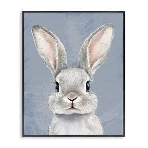 Stupell Industries Sweet Woodland Rabbit Framed Giclee Art - 1 of 4