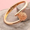 SOHI Women's Brown Wireball Wrap Bracelet - 2 of 3