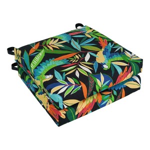 Blazing Needles, 16-inch Outdoor Cushion - 1 of 2