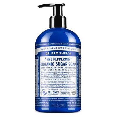 Dr. Bronner's Organic Sugar Soap - Peppermint