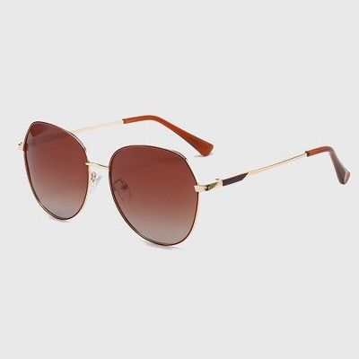 Anna-Kaci Women's Polarized Aviator Sunglasses Gradient