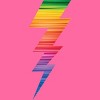 Adult Design By Humans Lightning Bolt Thunder Storm Pride By heybert00 Racerback Tank Top - 2 of 2