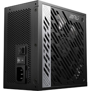 MSI MPG 1000W Power Supply - Internal - 5 V DC @ 22 A, 3.3 V DC @ 20 A, 5 V DC @ 3 A, 12 V DC @ 83.5A, -12 V DC @ 0.3 A Output - 1000 W - 1 +12V Rails - 1 of 4