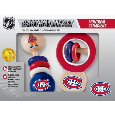 MasterPieces Baby Fanatic Wood Rattle 2 Pack - MLB St. Louis