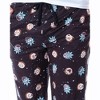 Seven Times Six Rick and Morty Mens' Face Expressions Toss Print Pajama Sleep Lounge Pants Black - 3 of 4