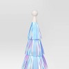 12" Christmas Tinsel Tree Decor Iridescent - Wondershop™ - 3 of 3