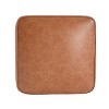 Grungis Square PU Ottoman Bench,Faux Leather Medium-Firm Upholstery Benches for Living Room & Bedroom - 3 of 4