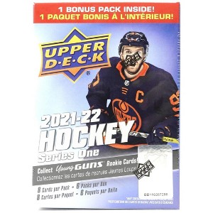 2021-22 Upper Deck Series 1 Hockey 6-Pack Blaster Box - 1 of 2