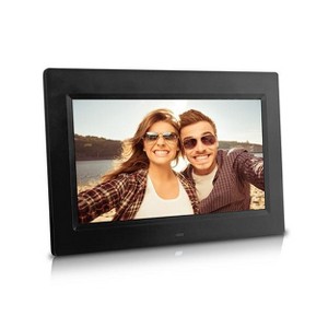 Sungale 10 in PURE Digital Photo Frame Black 1024x600 - USB & SD card Support - 1 of 4