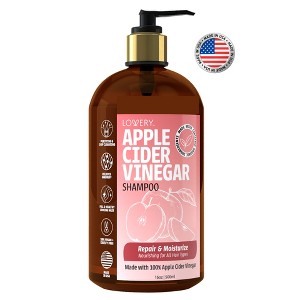 Lovery Apple Cider Vinegar Shampoo - 16oz Organic Hair Care Made in USA - 1 of 4