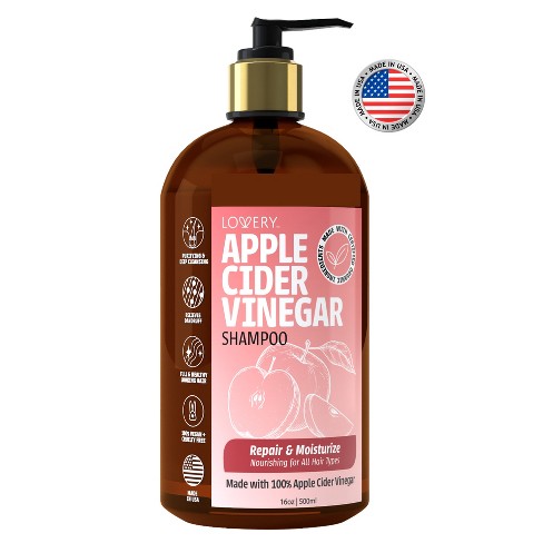 Lovery Apple Cider Vinegar Shampoo - 16oz Organic Hair Care Made in USA - image 1 of 4