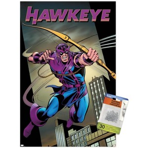 Trends International Marvel - Hawkeye - Hawkeye Freefall #1 Unframed Wall Poster Prints - 1 of 4