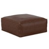 Wendal Large Square Coffee Table Pouf - WyndenHall - 2 of 4