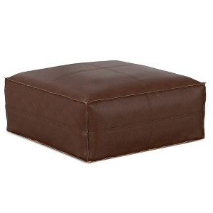 Wendal Large Square Coffee Table Pouf - WyndenHall - 1 of 4