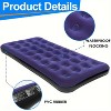 Musment Sleeping Mat Camping Pad Camping Cot Mattress (76''x39'') with Air Pump - 3 of 4