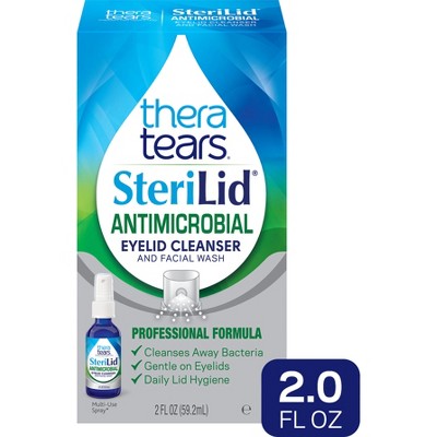 TheraTears Sterilid Antimicrobial Eyelid Cleanser and Facial Wash - 2 fl oz