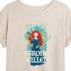 Women's - Disney - Merida Strong Willed Oversized Graphic T-Shirt - image 2 of 4