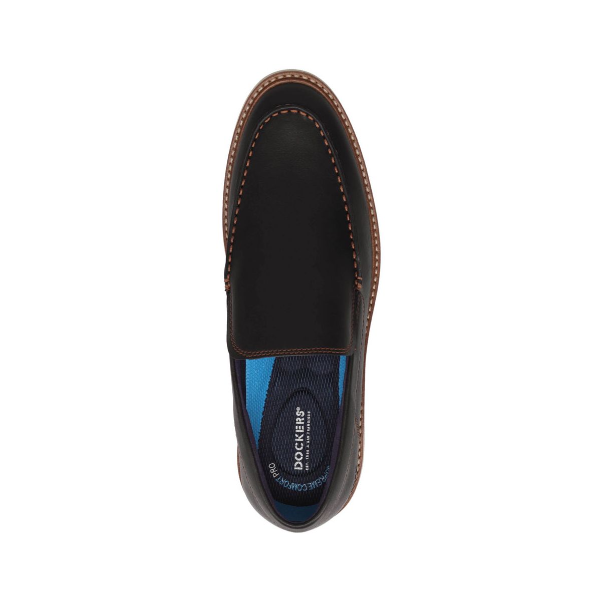 Dockers Mens Harmon Crazyhorse Slip On Loafer - thumbnail 2