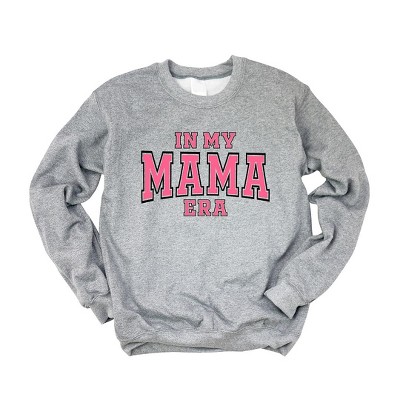 Simply Sage Market Women's Graphic Sweatshirt Pink Mama Era Varsity