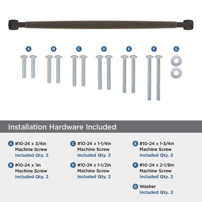 Oil Rubbed Bronze 18" Stature Appliance Pull