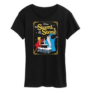 Women's - Disney - Sword In The Stone Short Sleeve Graphic T-Shirt - 1 of 4