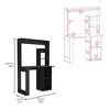 Vynxaria Desk Shelves 38.8''W Workspace 58.3''H Vertical Storage for Home Offices - 4 of 4