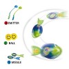 Foam Missile Football Launcher Set of 8 Flying Toys - Includes 2 Launchers, 3 Soft Rocket Missile Balls & Soft Balls - Play22usa - 4 of 4