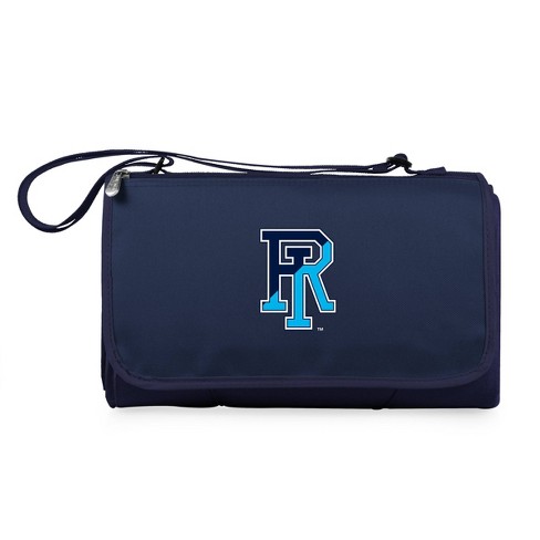 Ncaa Rhode Island Rams Blanket Tote Outdoor Picnic Blanket Navy