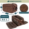 PAVILIA Toiletry Bag Women Men, Travel Toiletries Organizer Case, Essentials Shaving Dopp Kit, Cosmetic Make Up Accessories - 4 of 4