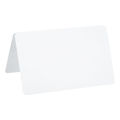 Unique Bargains Foldable Blank Wedding Party Favor Decor Table Name Place Cards 100 Pcs