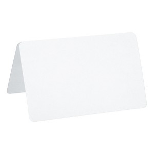 Unique Bargains Foldable Blank Wedding Party Favor Decor Table Name Place Cards 100 Pcs - 1 of 4