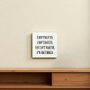 Slickblue Funny Retirement Wood Sign – I Don’t Want To, I’m Retired – Rustic 7x7 Wall Décor, Multiple Color Options - 2 of 3