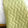 Slickblue Quilt Set Full/Queen with 2 Shams, Pre-Washed Reversible Design, Stripes Pattern, 5 Colors, 3 Piece - 4 of 4