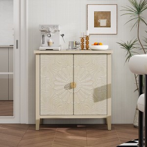Bella Depot 31.5''W 2 Door Cabinet, Suitable for Bedroom, Living Room - 1 of 4