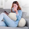 Cheer Collection 10" Plush Ball Throw Pillow with Removable Washable Cover - 3 of 4