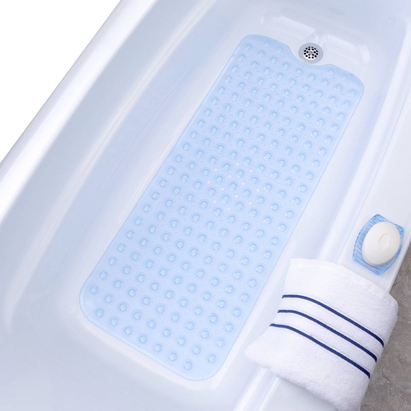 XL Non-Slip Bathtub Mat with Drain Holes - Slipx Solutions, 4 of 6