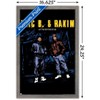 Trends International Eric B. & Rakim - Colorized Let The Rhythm Hit Em Framed Wall Poster Prints - 3 of 4